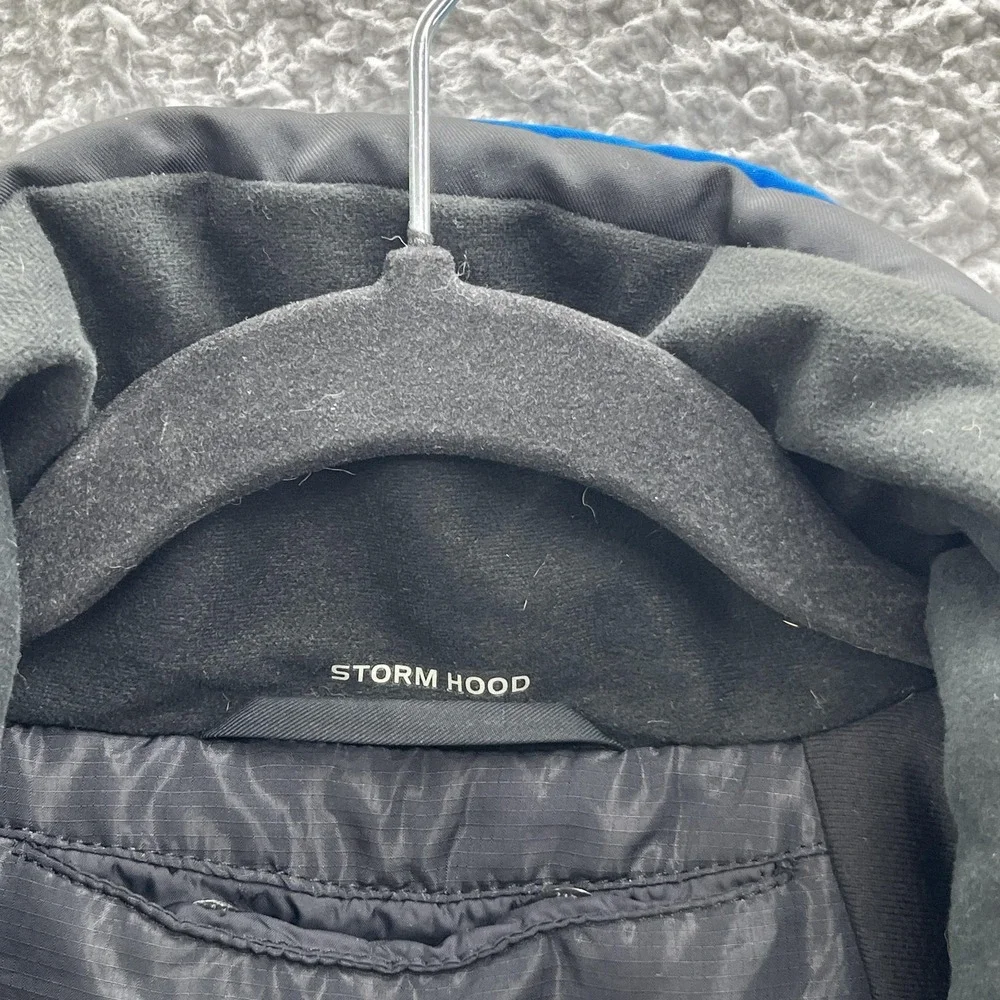 KJUS Ski Jacket Mens Large Blue Dermizax EV‎ Thinsulate Hooded Waterproof Snow